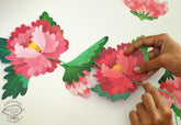 Forever Flowers Premium Paper Bunting